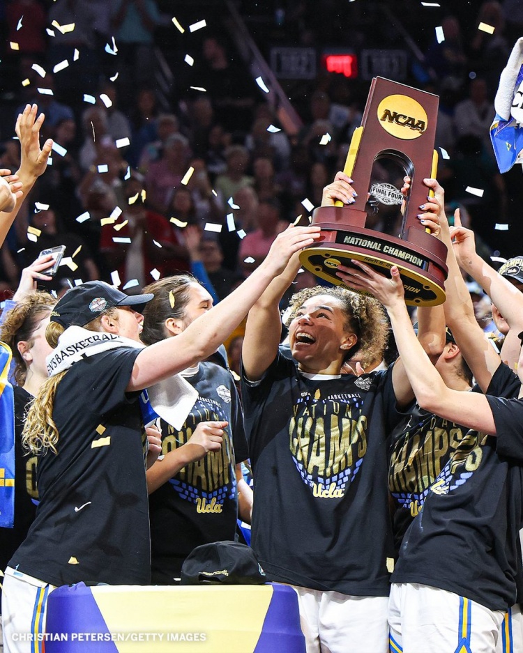 低调看直播-NCAA女篮冠军！名记：UCLA女篮今日将亮相湖人主场接受致敬！